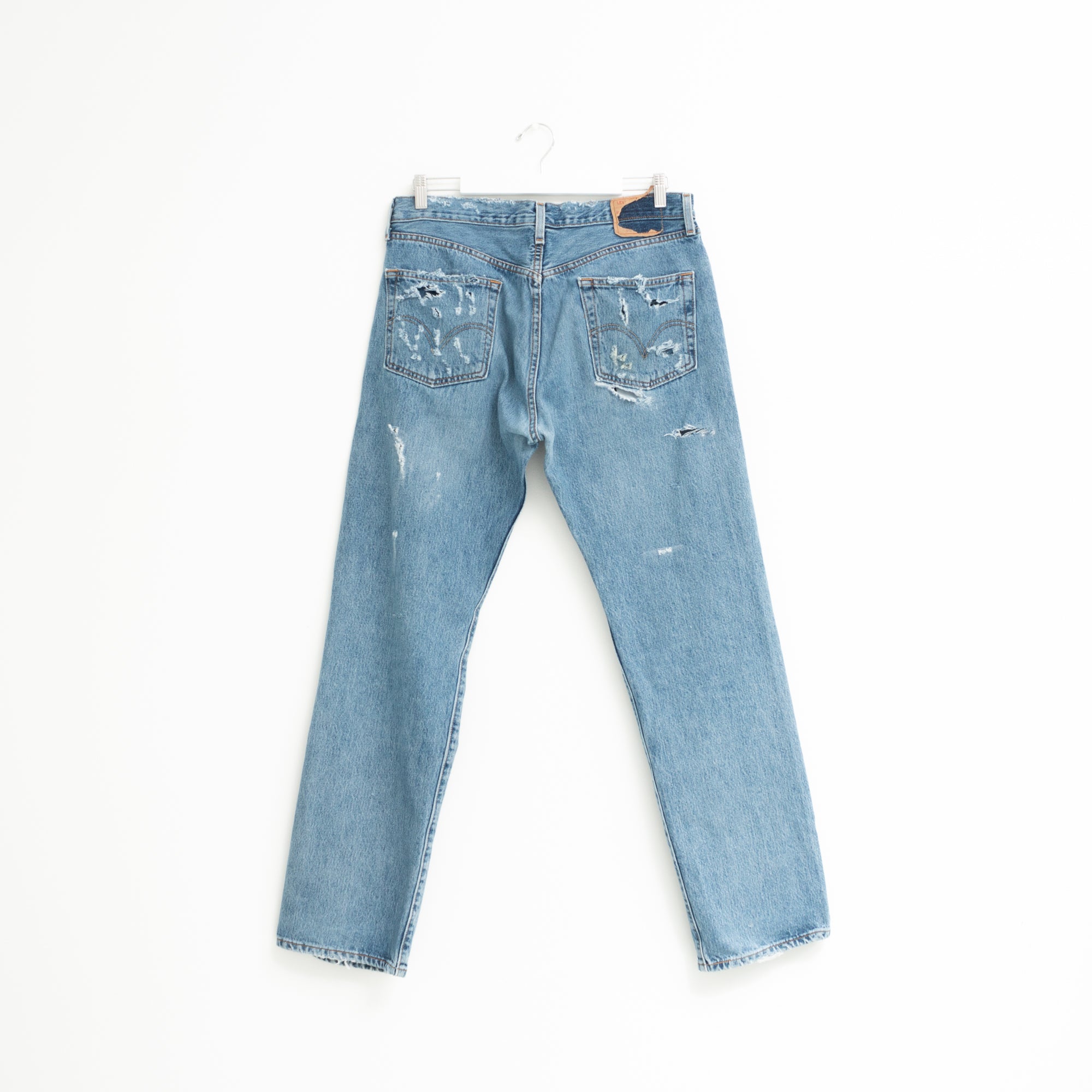 "DISTRESSED" Jeans W35 L33