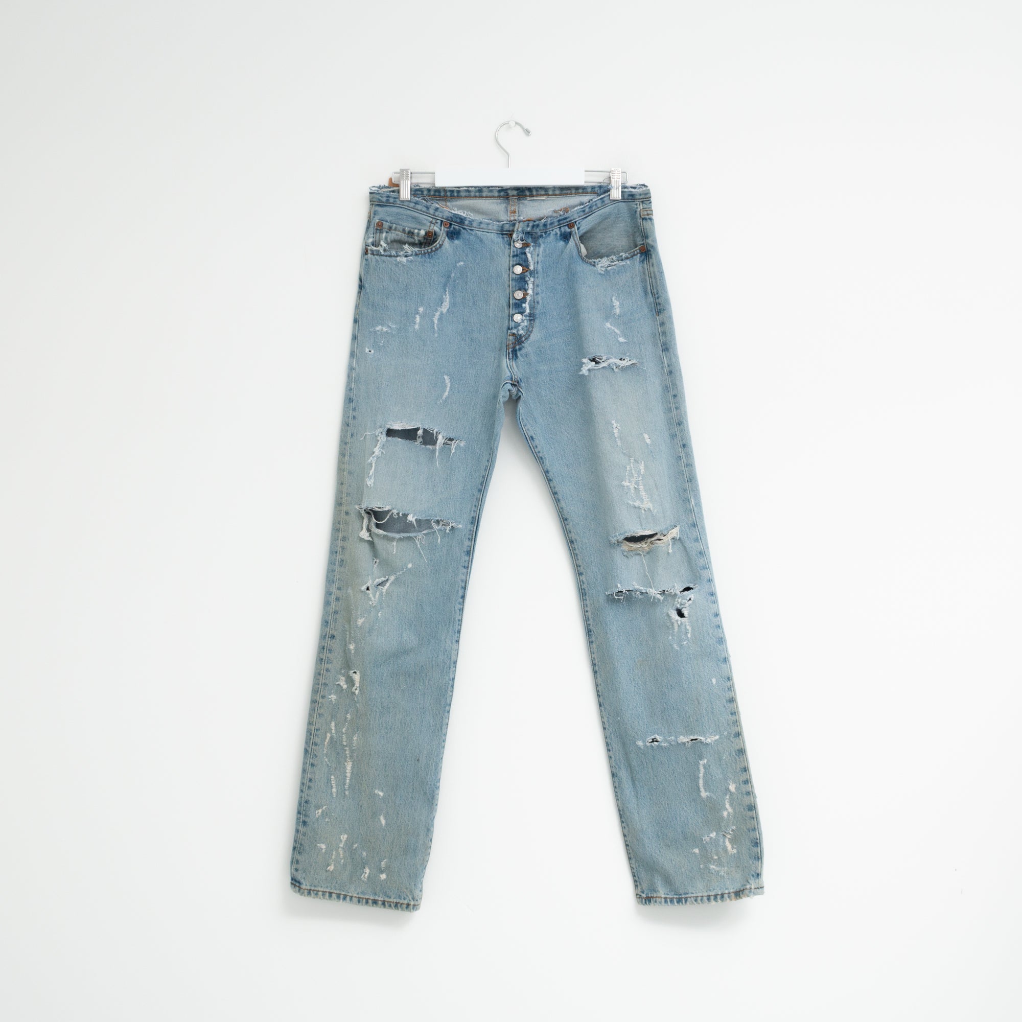 "DISTRESSED" Jeans W35 L34